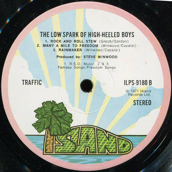 Traffic - The Low Spark Of High Heeled Boys (LP, Album, RP)