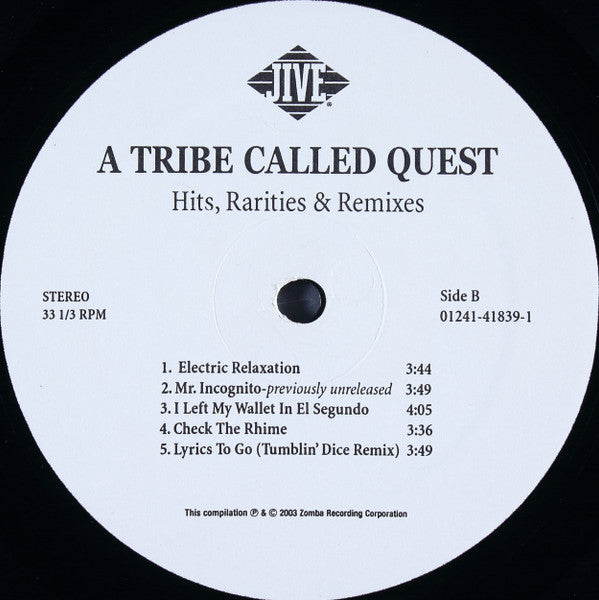A Tribe Called Quest - Hits, Rarities & Remixes (2xLP, Comp)