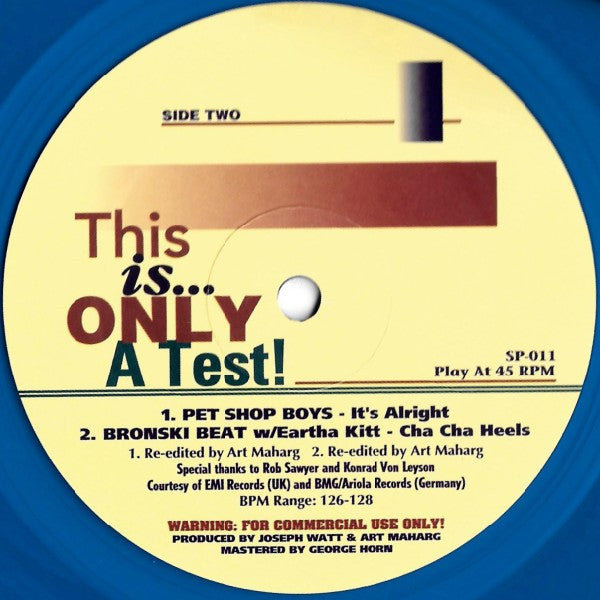Various - This Is Only A Test! (2x12"", Comp, Promo, Tra)