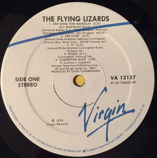 The Flying Lizards - The Flying Lizards (LP, Album, SP )