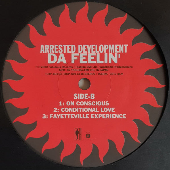 Arrested Development - Da Feelin' (LP, EP)