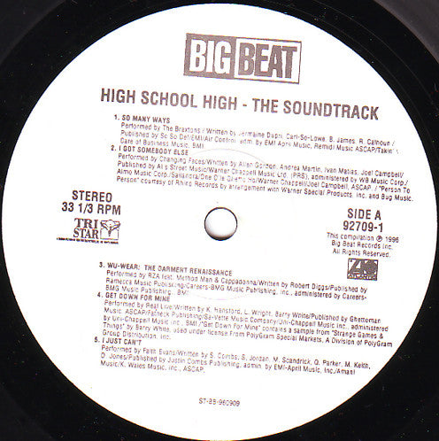 Various - High School High - The Soundtrack (2xLP, Comp)