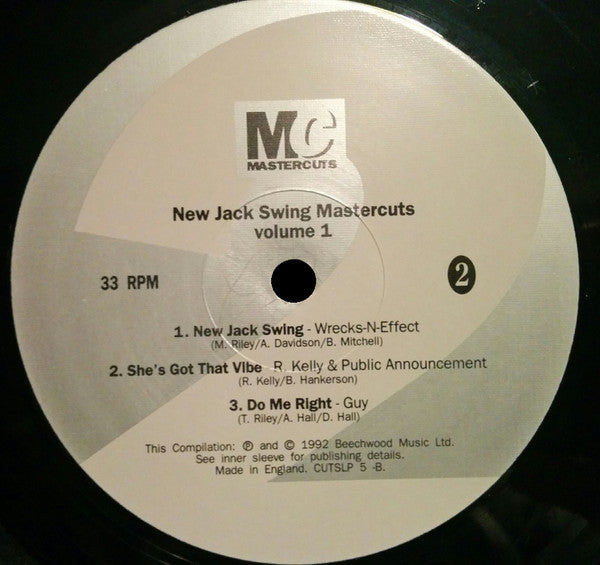 Various - New Jack Swing Mastercuts Volume 1 (2xLP, Comp, Gat)