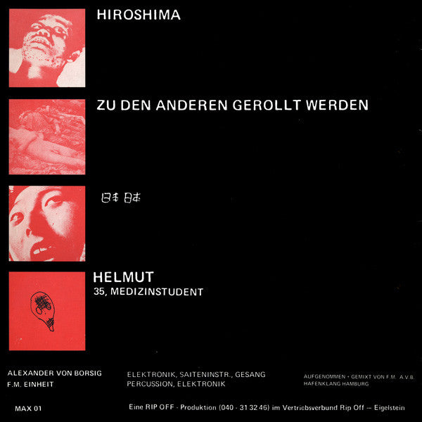 Borsig* - Hiroshima (12"", Maxi, Whi)