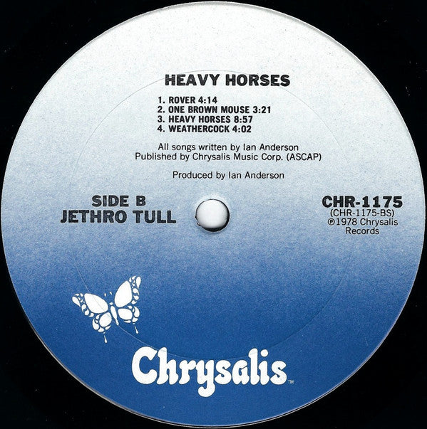 Jethro Tull - Heavy Horses (LP, Album, San)