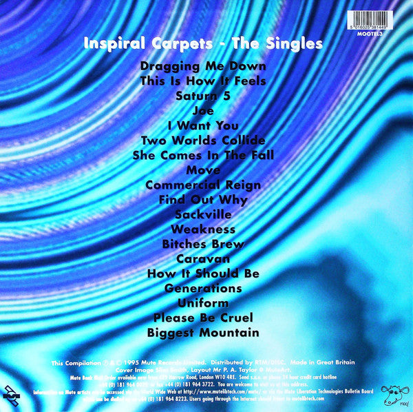 Inspiral Carpets - The Singles (2xLP, Comp, Ltd + 7"")