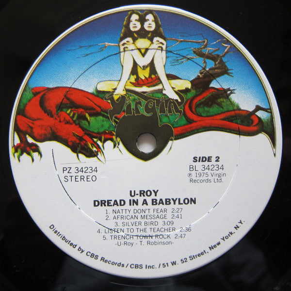 U-Roy - Dread In A Babylon (LP, Album)