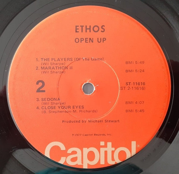 Ethos (3) - Open Up (LP, Album)