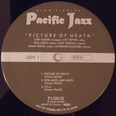 Chet Baker - Picture Of Heath(LP, Album, Mono, RE)