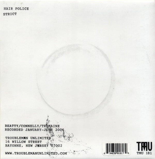 Hair Police - Strict (7"")