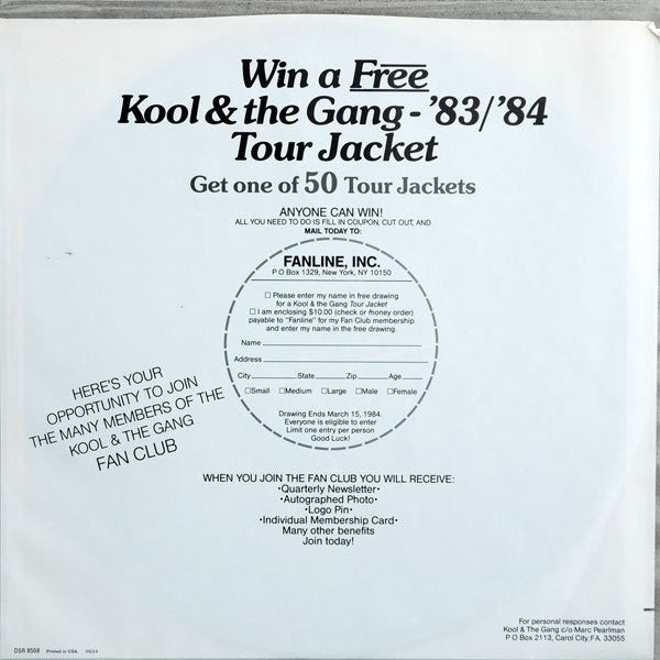 Kool & The Gang - In The Heart (LP, Album, 26 )