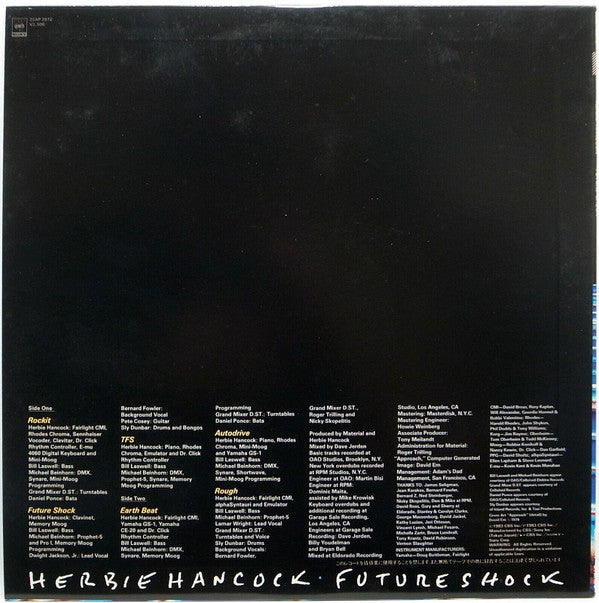 Herbie Hancock - Future Shock (LP, Album)