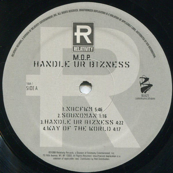 M.O.P. - Handle Ur Bizness (12"", EP)