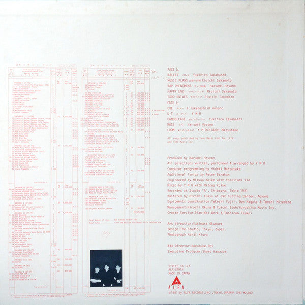 YMO* - BGM (LP, Album)