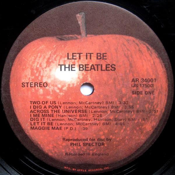 The Beatles - Let It Be (LP, Album, Win)