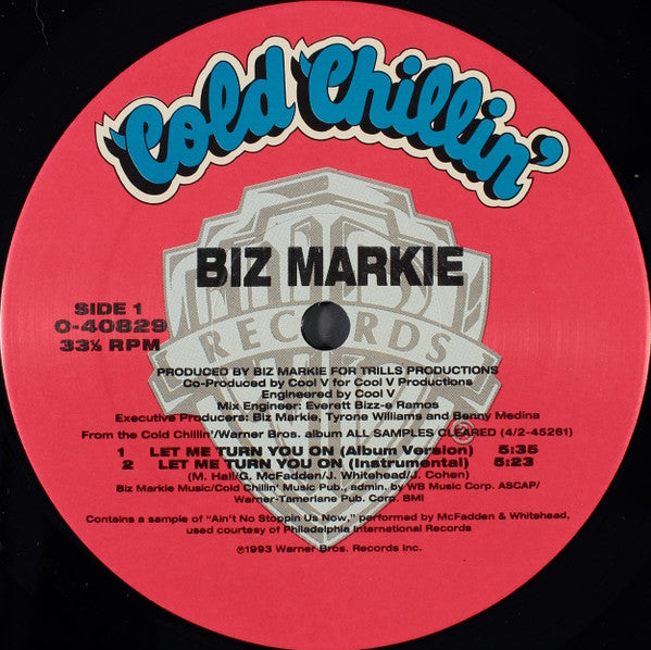 Biz Markie - Let Me Turn You On (12"")