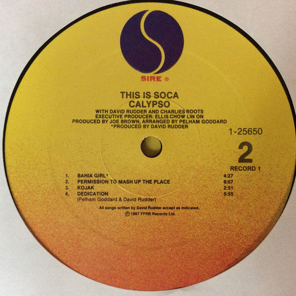 Various - This Is Soca (2xLP, Comp, All)