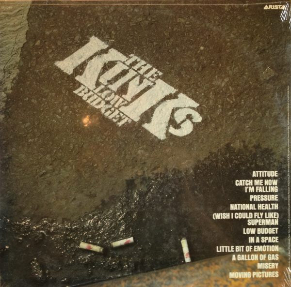 The Kinks - Low Budget (LP, Album, San)