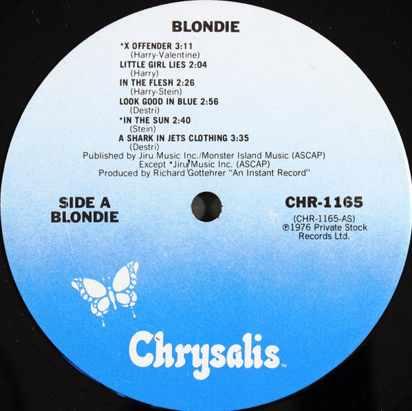 Blondie - Blondie (LP, Album, RE, San)