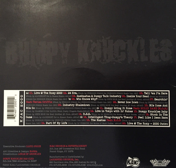 Freddie Foxxx / Bumpy Knuckles - Industry Shakedown (2xLP, Album)