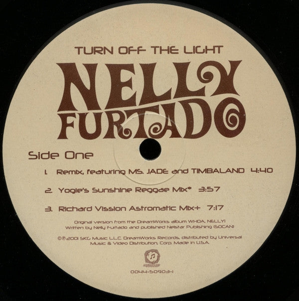 Nelly Furtado - Turn Off The Light (12"")