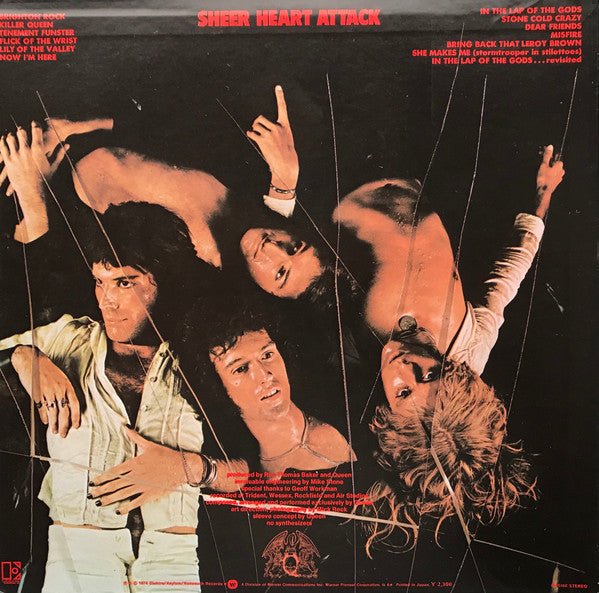 Queen - Sheer Heart Attack (LP, Album, 1st)