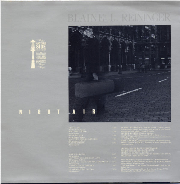 Blaine L. Reininger - Night Air (LP, Album)