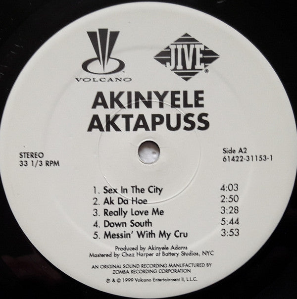 Akinyele - Aktapuss (2xLP, Album)