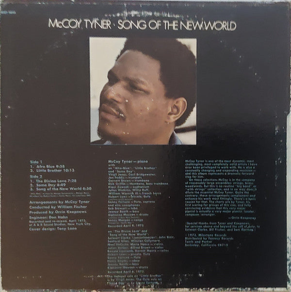 McCoy Tyner - Song Of The New World (LP, Album)