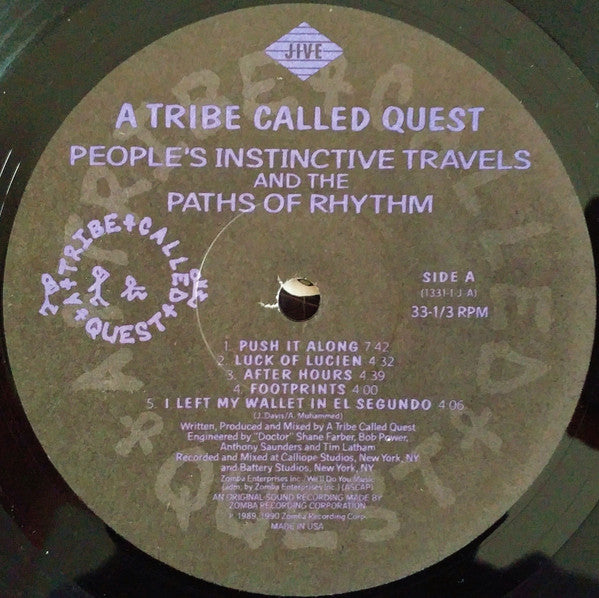 A Tribe Called Quest - People's Instinctive Travels And The Paths O...