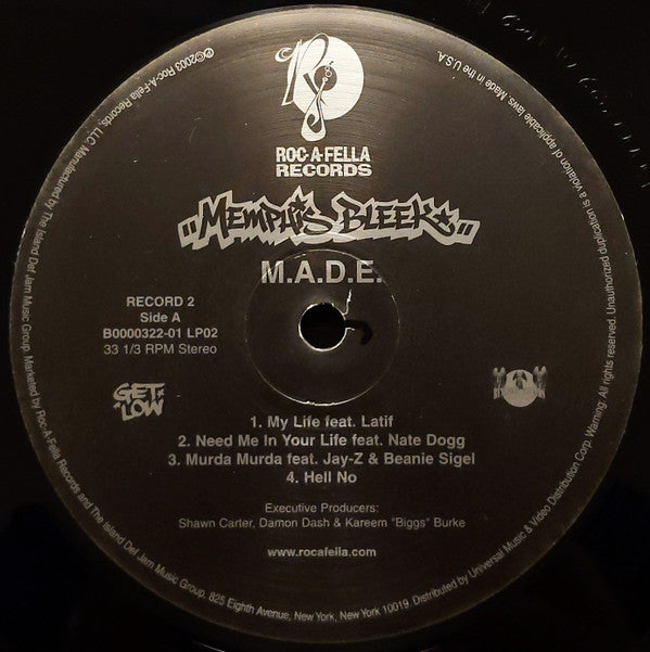 Memphis Bleek - M.A.D.E. (2xLP, Album)