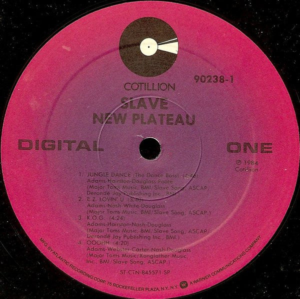 Slave - New Plateau (LP, Album)