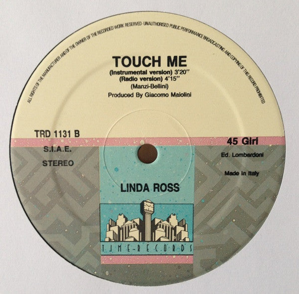 Linda Ross - Touch Me (12"", Maxi)