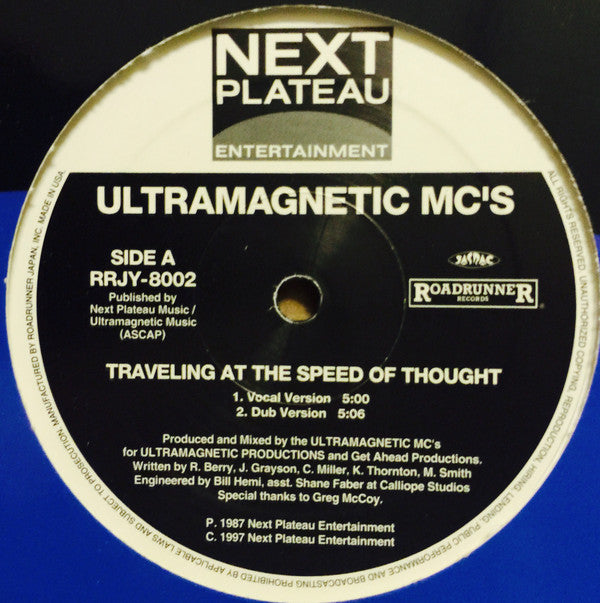Ultramagnetic MC's - Traveling At The Speed Of Thought / MC's Ultra...