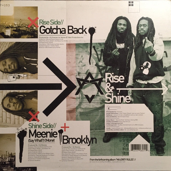 Rise & Shine (3) - Gotcha Back (12"")