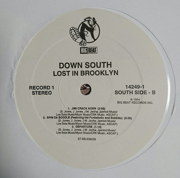Down South - Lost In Brooklyn (2xLP, Album, Whi)