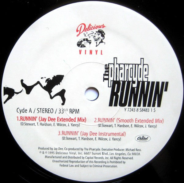 The Pharcyde - Runnin' (12"", Single)