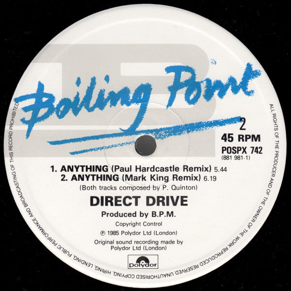 Direct Drive (3) - A.B.C. (Falling In Love's Not Easy) (12"")