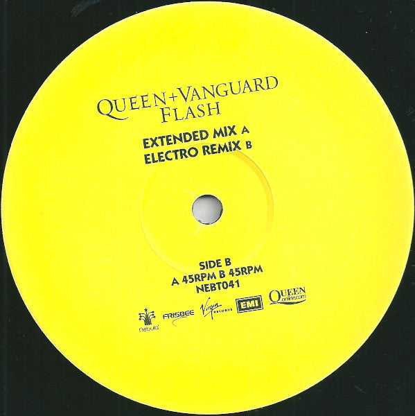 Queen + Vanguard - Flash (12"", Single)