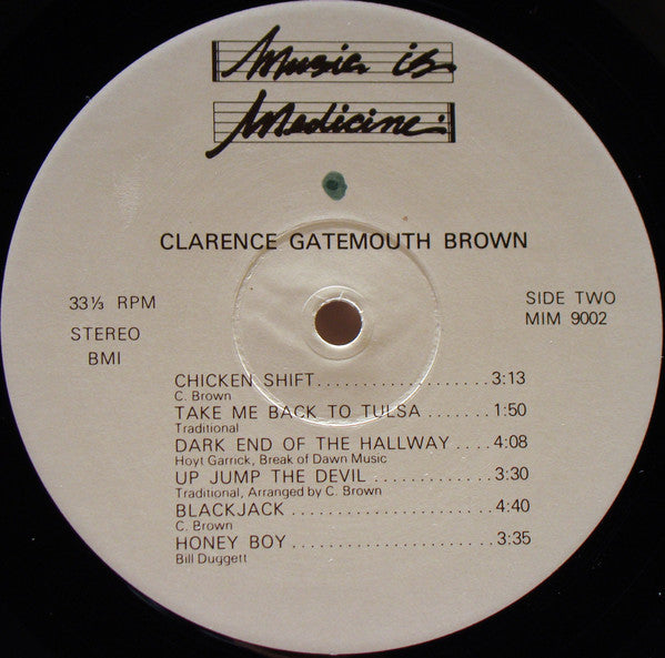 Clarence Gatemouth Brown* - Blackjack (LP, Album)