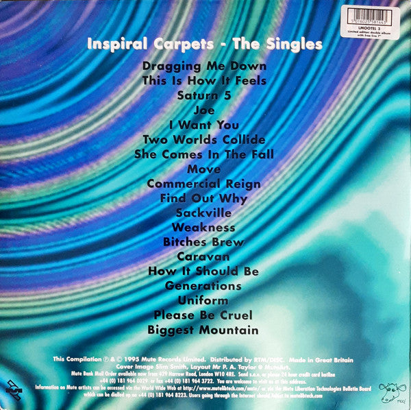 Inspiral Carpets - The Singles (2xLP, Comp, Ltd + 7"")