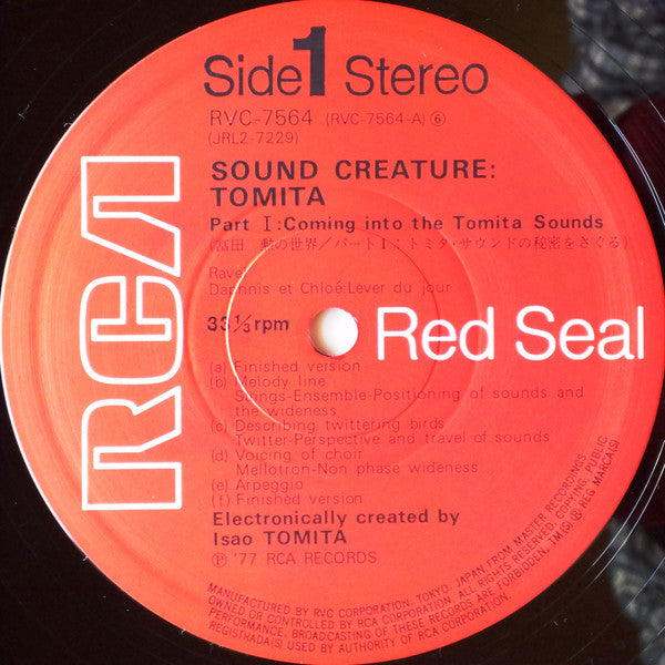 Tomita - Sound Creature (2xLP)