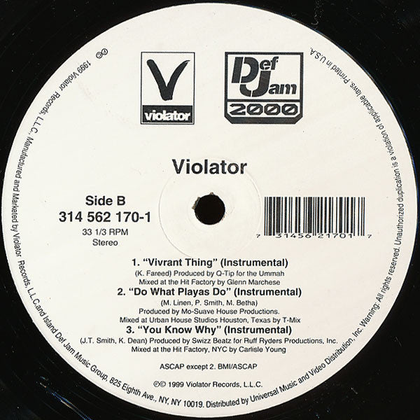 Various - Violator (12"", Single)