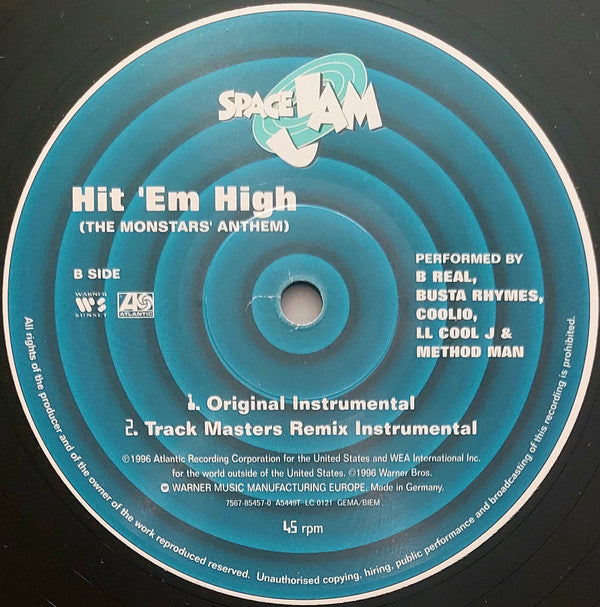 B-Real - Hit 'Em High (The Monstars' Anthem)(12")