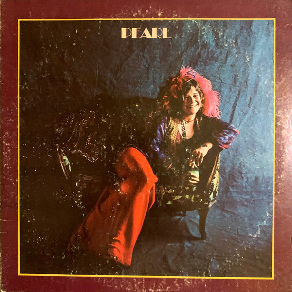 Janis Joplin - Pearl (LP, Album, Pit)