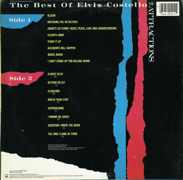 Elvis Costello & The Attractions - The Best Of Elvis Costello And T...