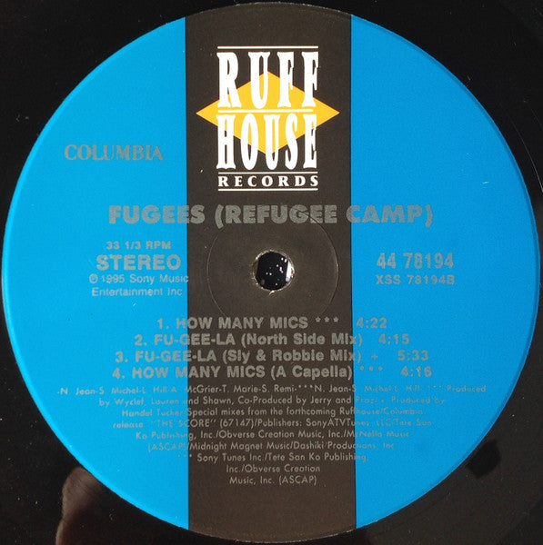 Fugees (Refugee Camp)* - Fu-Gee-La (12")