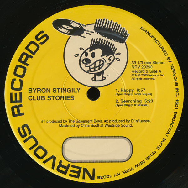 Byron Stingily - Club Stories (3x12"", Album)