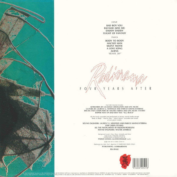Radiorama - Four Years After (LP, Album)