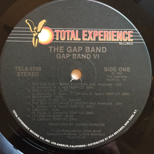 The Gap Band - Gap Band VI (LP, Album, Ind)